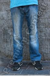 Leg Man White Casual Jeans Average